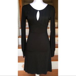 Free People Black Long Sleeve Dress